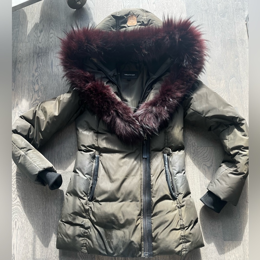 COPY - Mackage Adali down coat with signature collar